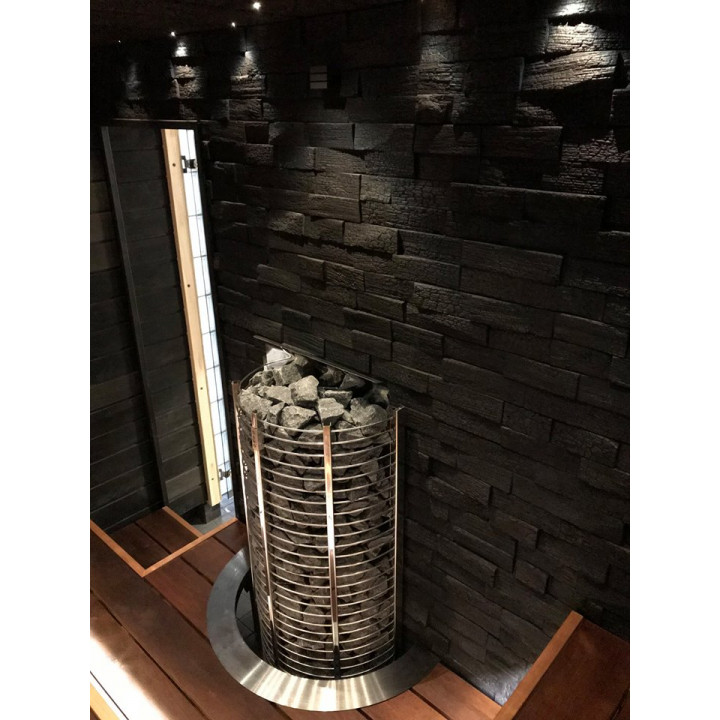 IMPRESSA Decorative Wood Panels, Charred Oak