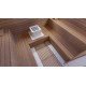 Reinforced floor grate, Thermo aspen, 600x800x43 mm