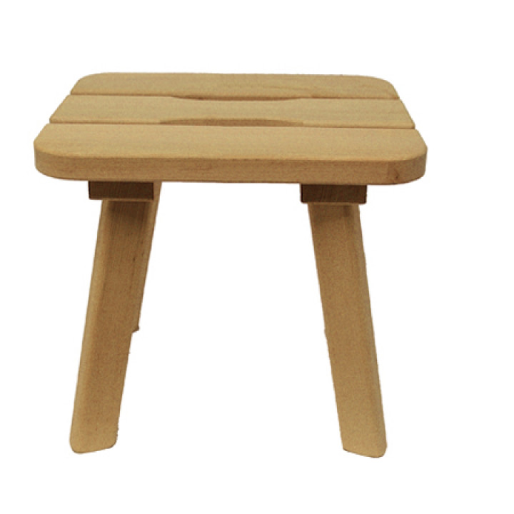 Alder stool, M 400 x 300 x 410 mm