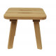 Alder stool, M 400 x 300 x 410 mm