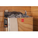 Electric sauna heater - HARVIA The Wall SW45 4.5 kW with control panel