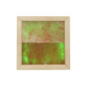 Himalayan salt light LED RGB, linden wood - 1
