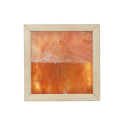 Himalayan salt light LED, black alder wood - 0 Himalayan salt light LED, black alder wood - 0