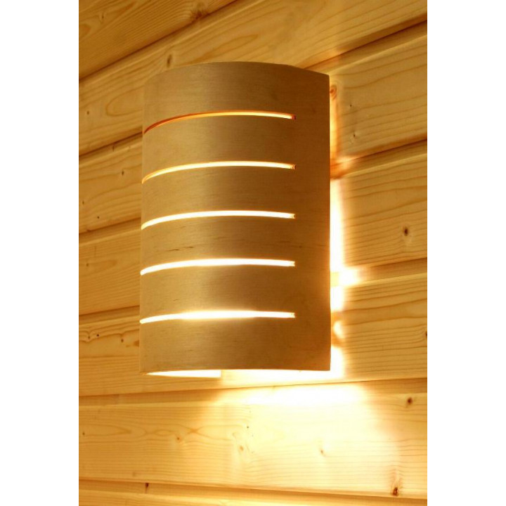 Raita sauna lamp, RLK, E27/40W, Thermo birch
