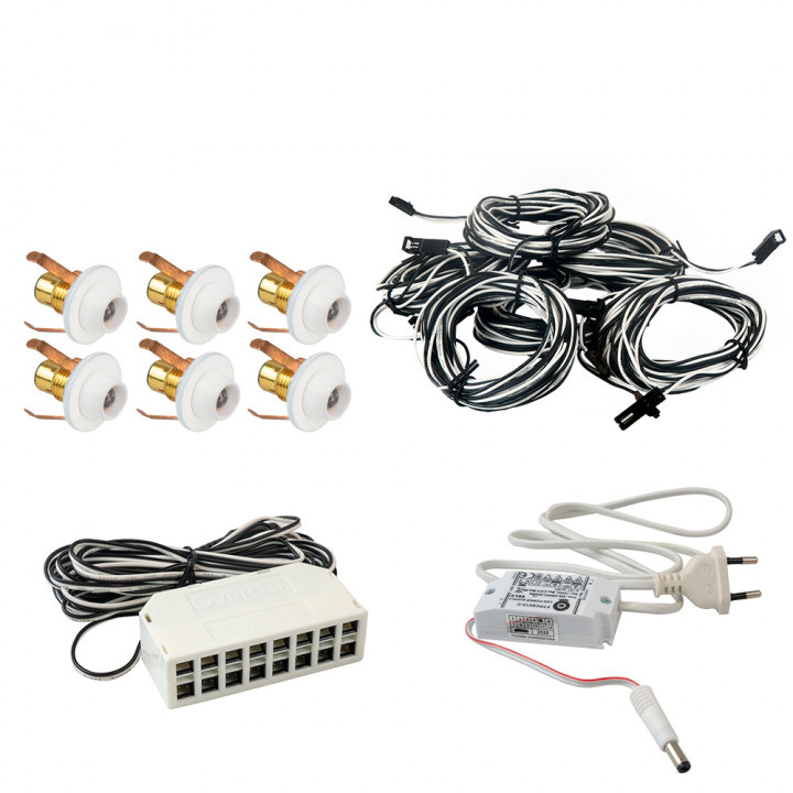 Sauna lightning Led Lite 6, white