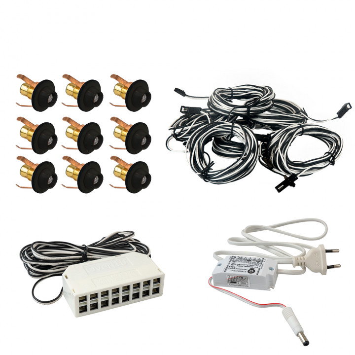 Sauna lightning Led Lite 9, black