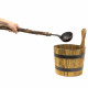 Bucket and ladle Legend forged set 7,0 L