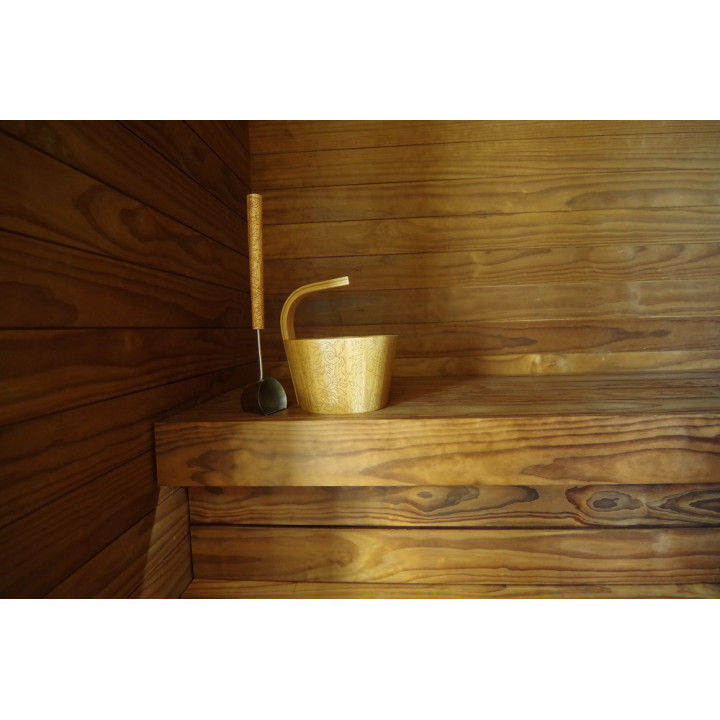 SAWO ladle - steam shot, cedar