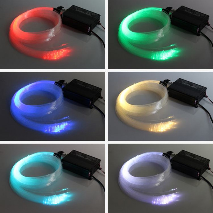 LED RGB lighting kit COLORED STARS 2 m.