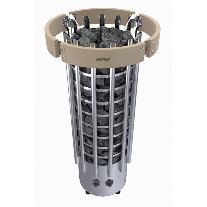 Illuminated safety railing HTRT3L for HARVIA Glow heater