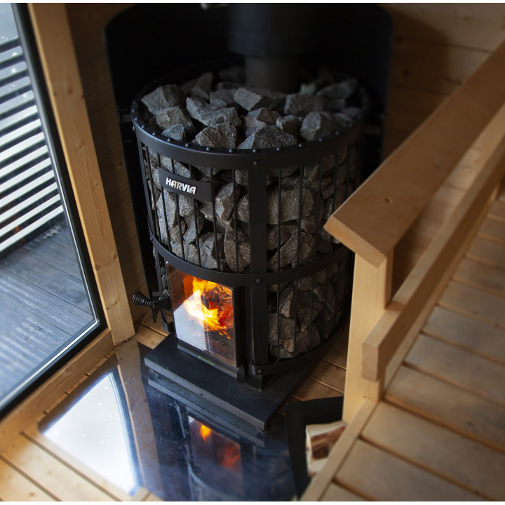 Woodburning sauna stove - HARVIA Legend 240 GreenFlame