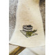 Sauna hat - BUCKET AND SAUNA WHISKS, striped