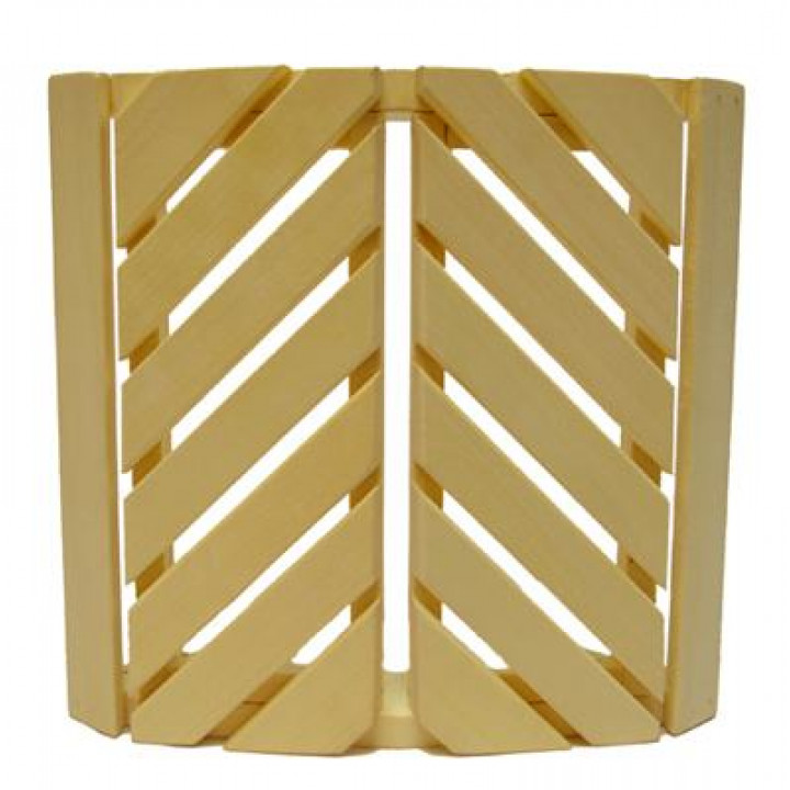 Corner lamp shade V