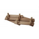 Sliding hanger, 7 hooks