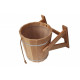 Shower bucket with plastic insert, 15 l