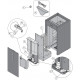 Spare parts - HARVIA silicone hose 7/10