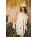 Cotton sauna hat - CREAM - 1 Cotton sauna hat - CREAM - 1