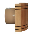 MM-S sauna fan with back valve and curved wood finish d/100mm - 1 MM-S sauna fan with back valve and curved wood finish d/100mm - 1