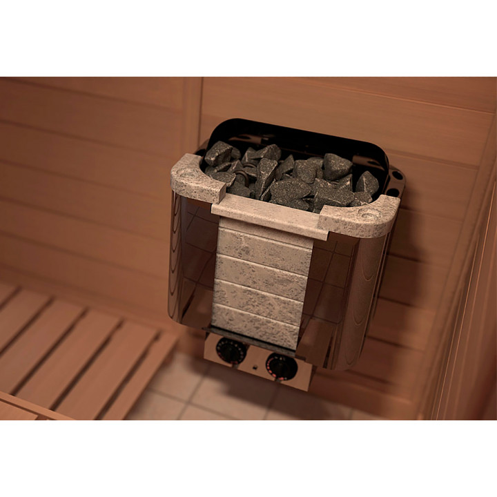 Electric sauna heater – SAWOTEC Cumulus, with control unit