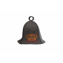 Sauna hat - KARALIENĖ, gray - 0 Sauna hat - KARALIENĖ, gray - 0