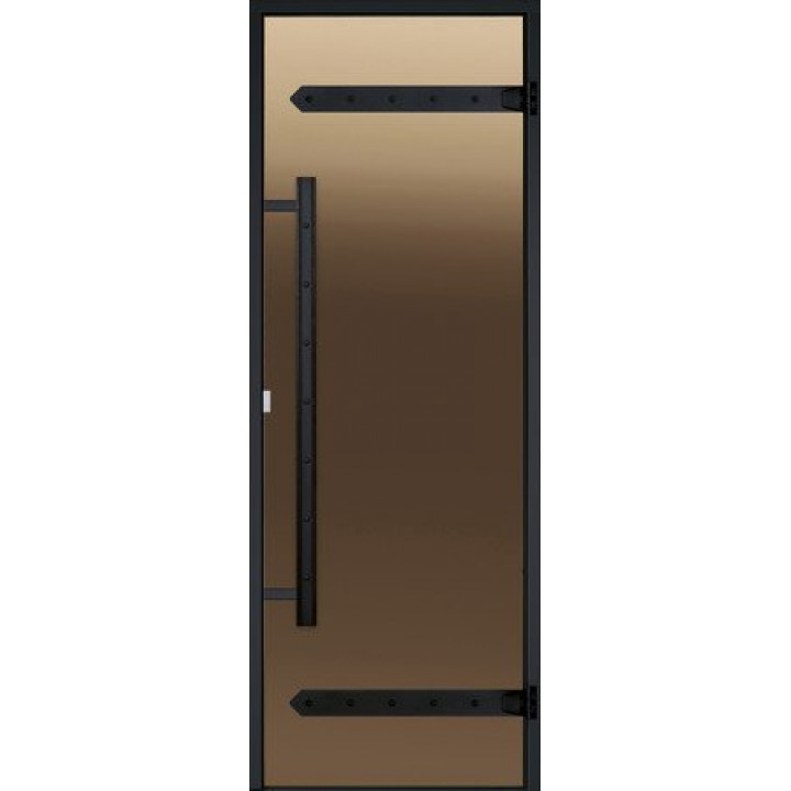 Glass sauna doors HARVIA Legend 9x21, bronze