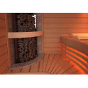 Electric sauna heater – SAWOTEC Tower Corner, without control unit - 1