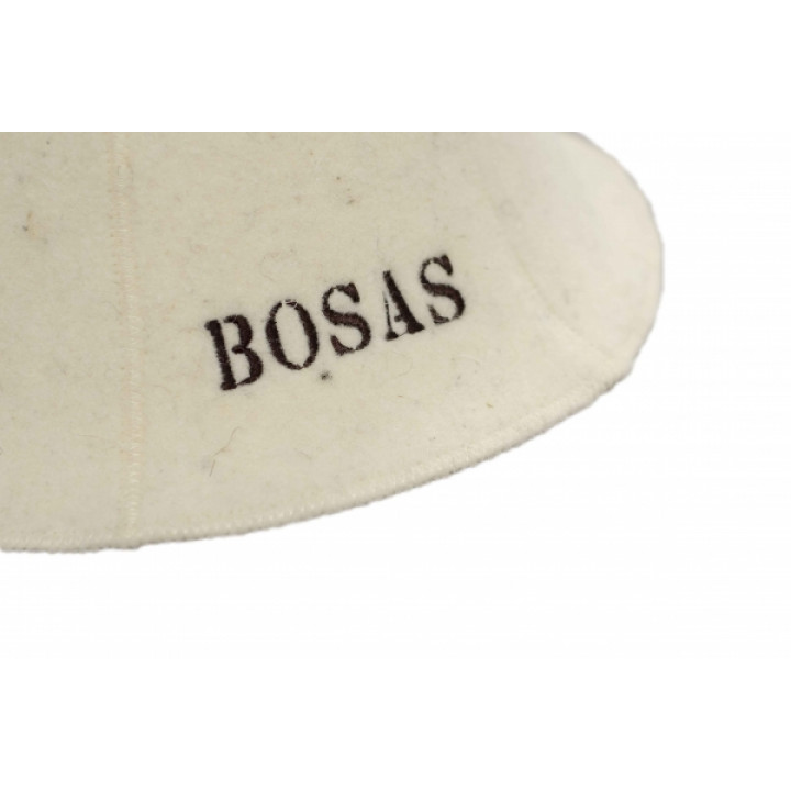 Sauna hat - BOSAS, white