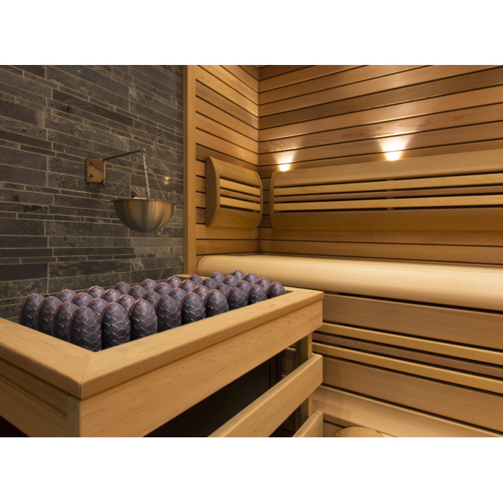 Cast iron cones for sauna, 1 pc.