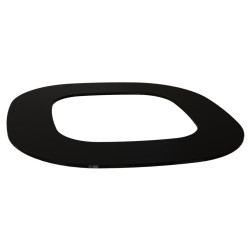 Embedding flange - HELO Himalaya, black glass  Embedding flange - HELO Himalaya, black glass