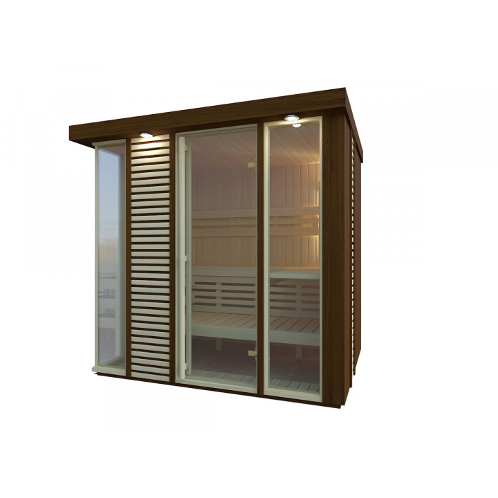 Sauna cabin Leili Exclusive, 150x180cm