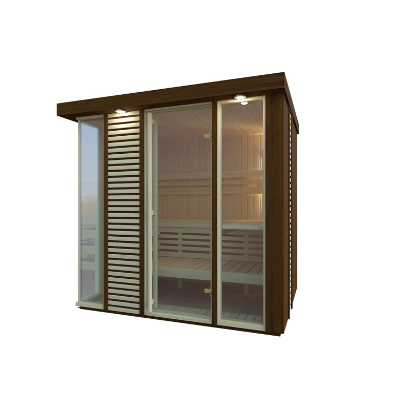 Sauna cabin Leili Exclusive, 150x180cm