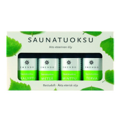 Emendo aroma set for sauna 4x10ml  Emendo aroma set for sauna 4x10ml