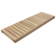 Modular sauna bench OPTIMAL, Aspen