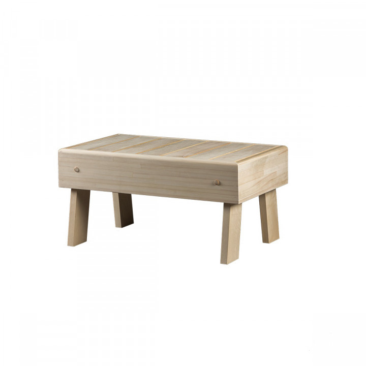 Modular sauna bench OPTIMAL, Aspen