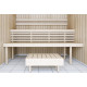 Modular sauna bench STANDART, Aspen