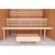 Modular sauna bench STANDART, Alder