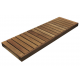 Modular sauna bench STANDART, Thermo-aspen