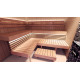 Modular sauna bench OPTIMAL, Alder