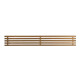 Modular sauna bench OPTIMAL, Thermo aspen