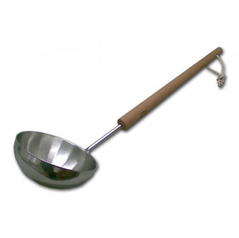SAUNIA stainless steel ladle, 65 cm