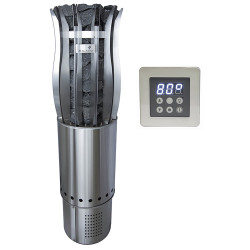 Electric sauna stove - MAGNUM LITE BOWL with lighting  Electric sauna stove - MAGNUM LITE BOWL with lighting