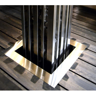 Embedding flange - for IKI Monolith heater