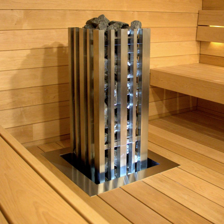 Embedding flange - for IKI Monolith heater