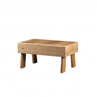 Sauna bench - staircase HS 1, thermo-aspen