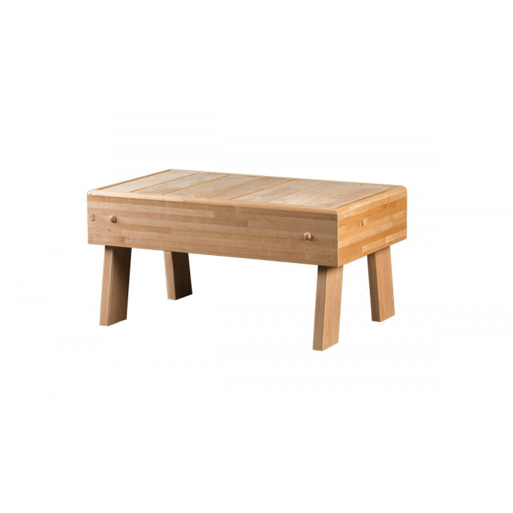 Sauna bench - staircase HS 1, alder