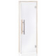 AD LUX glass sauna doors, 90 x 190, Aspen, Transparent