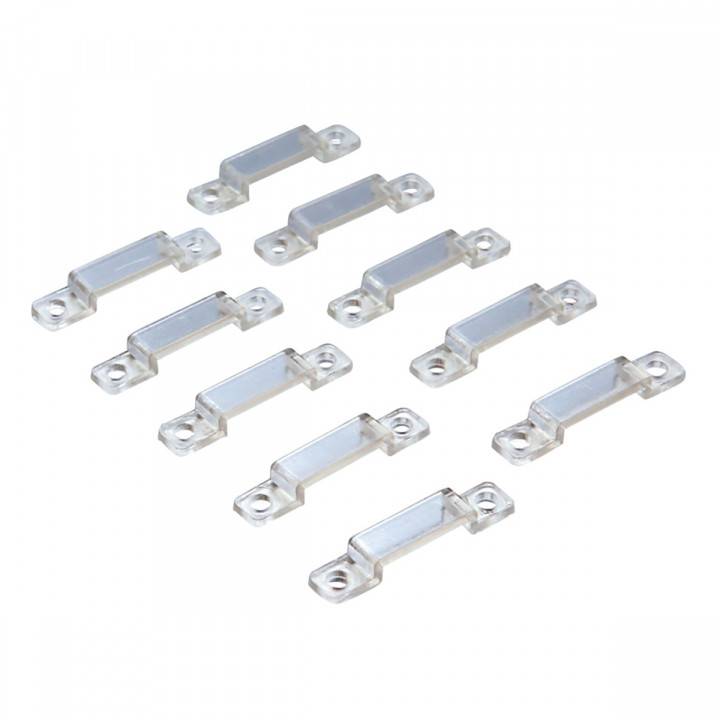 Silicone strap for LED strips