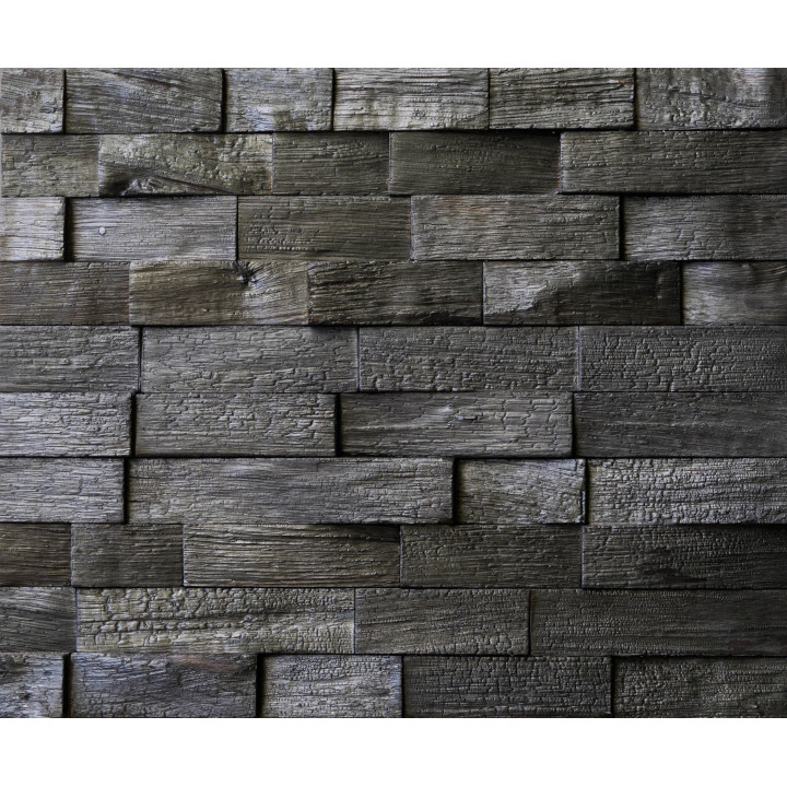 IMPRESSA Decorative Wood Panels, Charred Oak