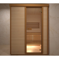 Sauna cabin, 150x120cm  Sauna cabin, 150x120cm