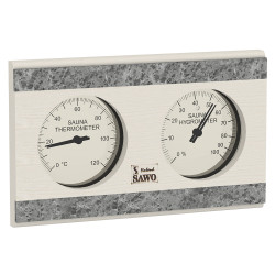 SAWO thermo-hygrometer 282-THR, aspen  SAWO thermo-hygrometer 282-THR, aspen